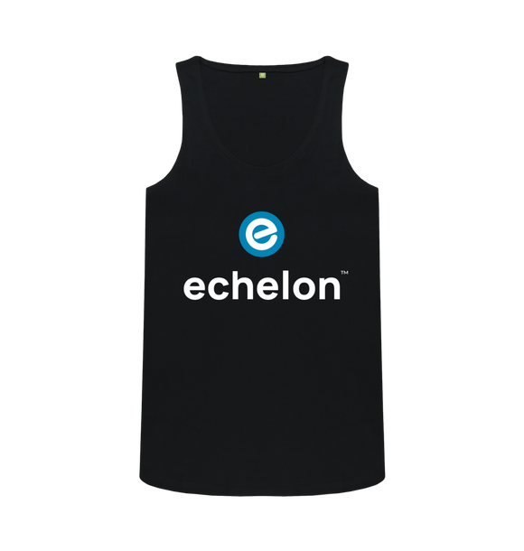 Black Women's 100% Organic Cotton Vest Top