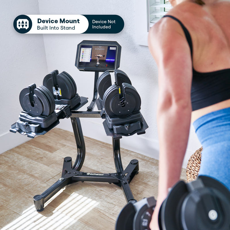 Echelon Strength Adjustable Dumbbell Stand