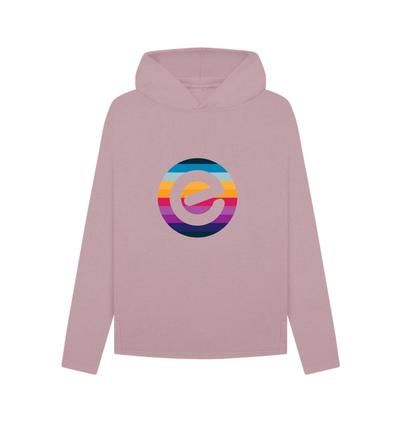 Mauve Women's Organic Cotton Hoodie