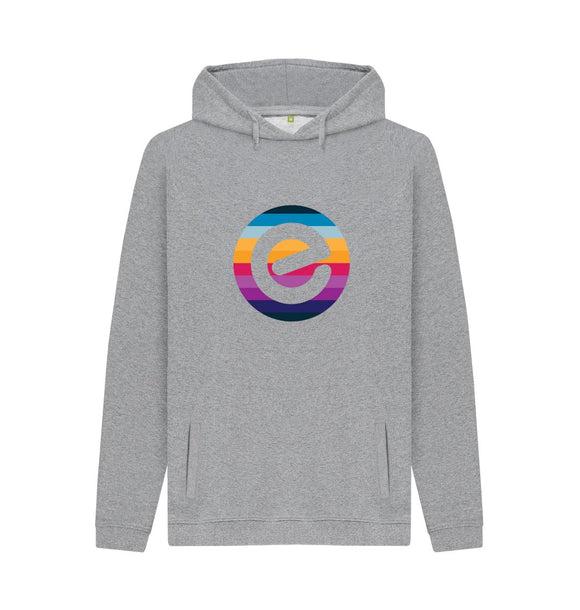 Light Heather Men's 100% Organic Hoodie
