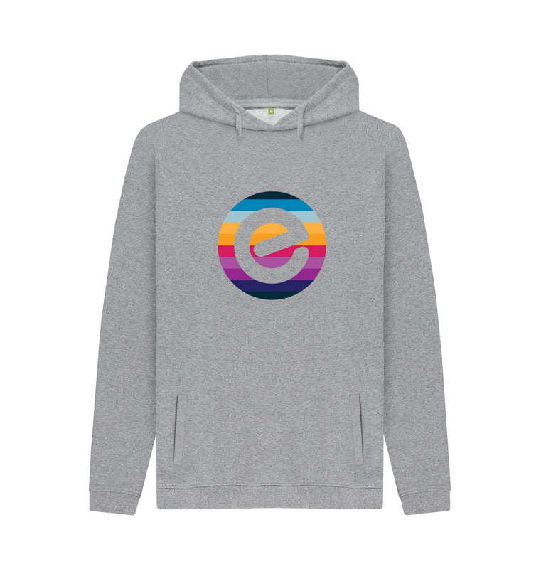 Light Heather Men's 100% Organic Hoodie