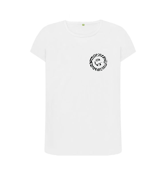 White Echelon Crew Neck TShirt