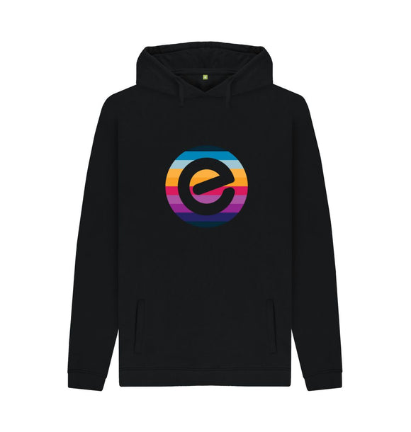 Black Men's 100% Organic Hoodie