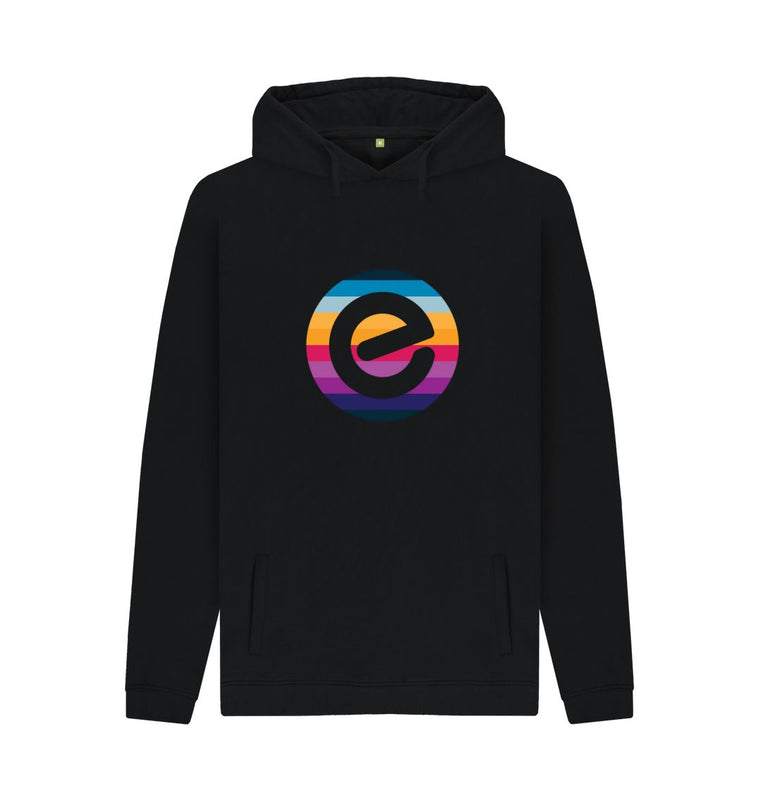 Black Men's 100% Organic Hoodie