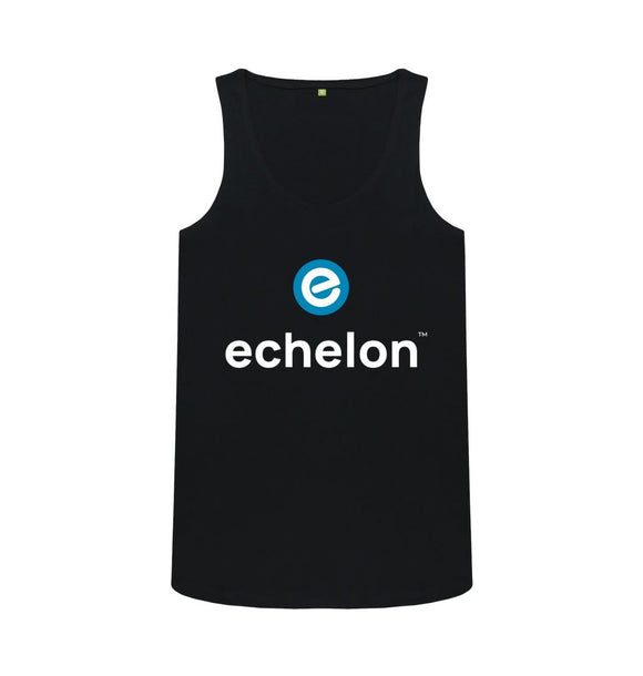 Black Women's 100% Organic Cotton Vest Top