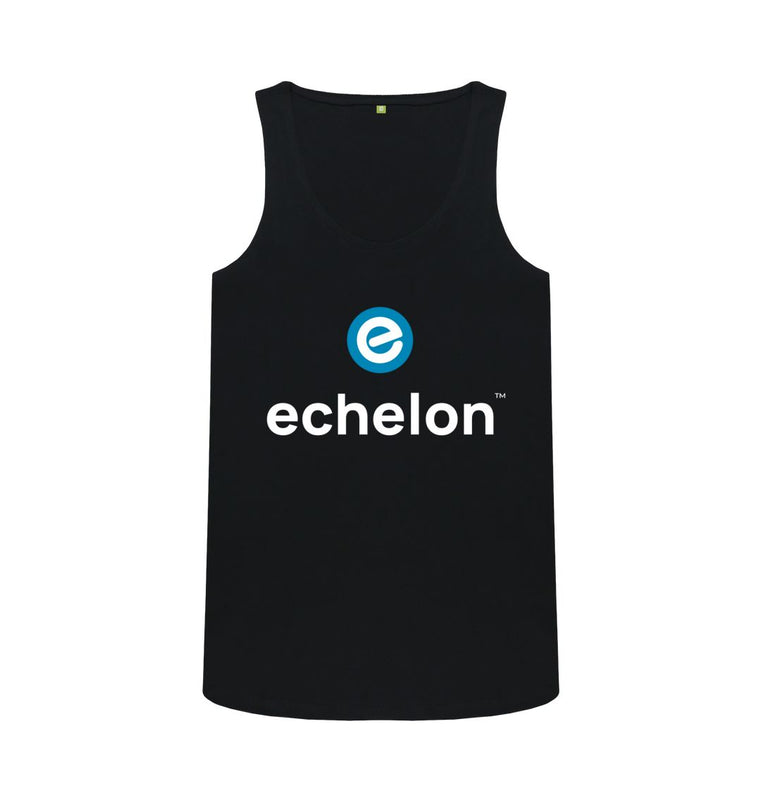 Black Women's 100% Organic Cotton Vest Top