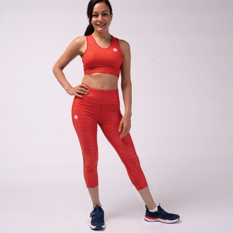 Luxe Capris Red - Limited Edition