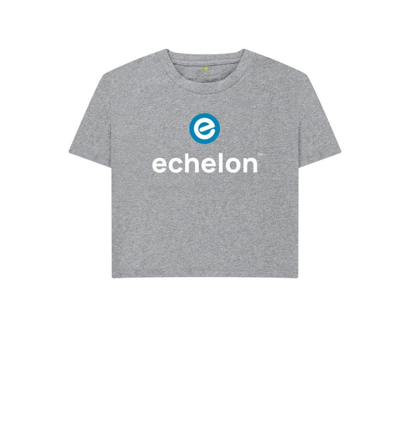 Athletic Grey Women's 100% Organic Cotton Boxy T-Shirt