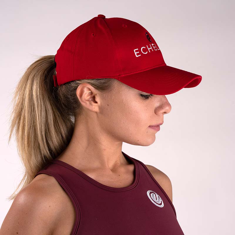 Echelon Unisex Lifestyle Cap Red - Echelon Fit UK