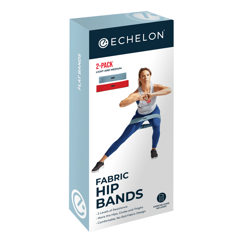 Fabric Hip Bands 2-Pack - Echelon Fit UK