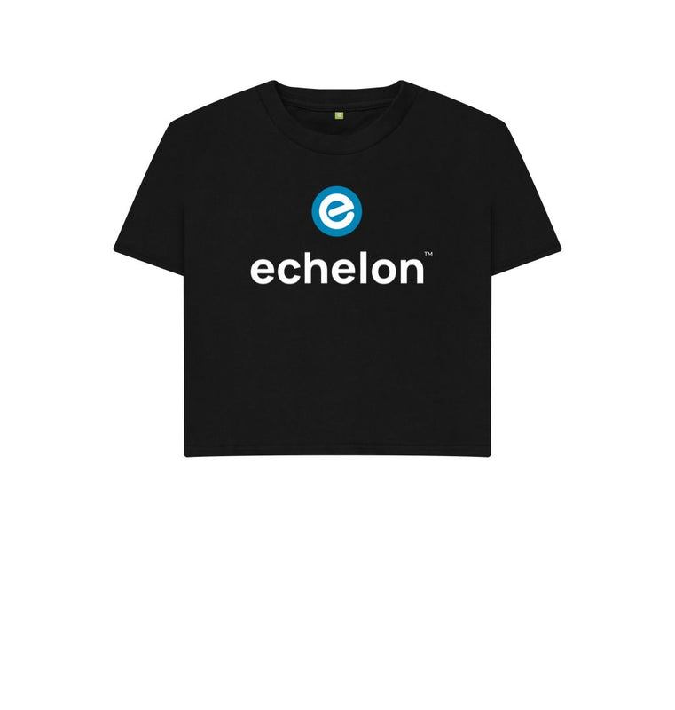 Black Women's 100% Organic Cotton Boxy T-Shirt