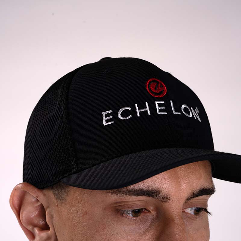Echelon Unisex FlexFit Cap Black