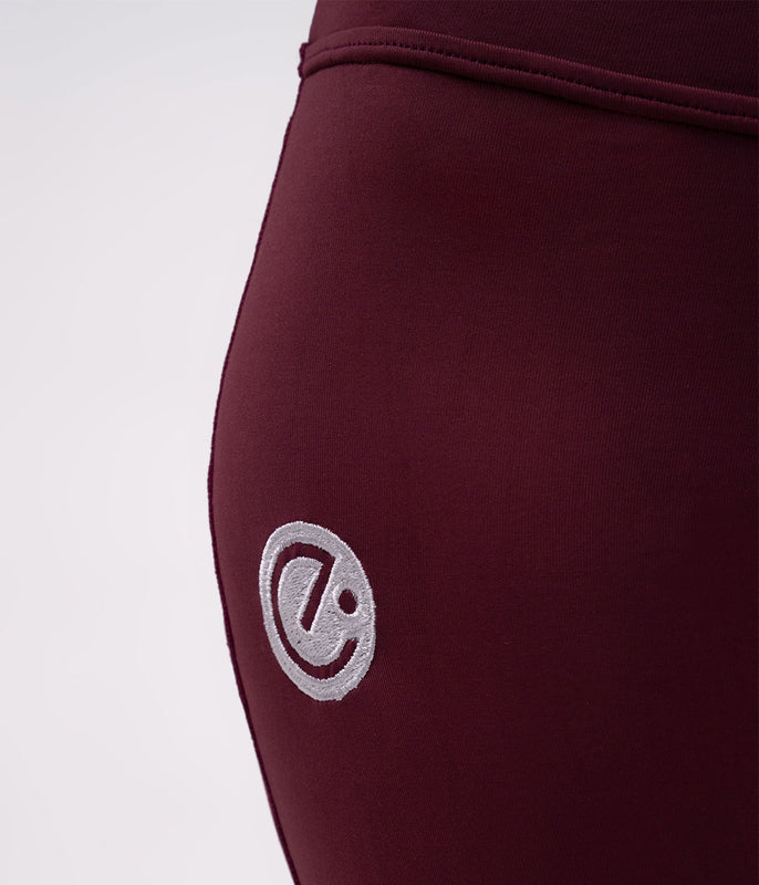 Move Capris - Maroon