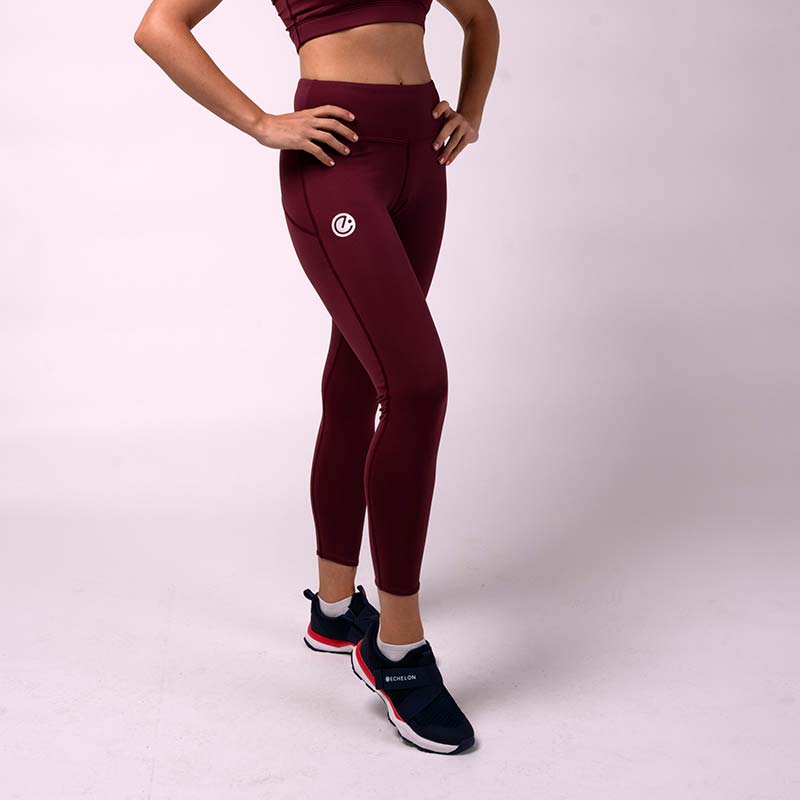 Move Leggings - Maroon