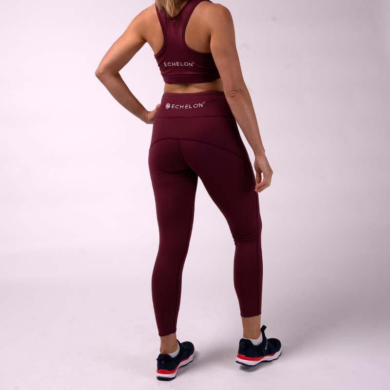 Move Leggings - Maroon