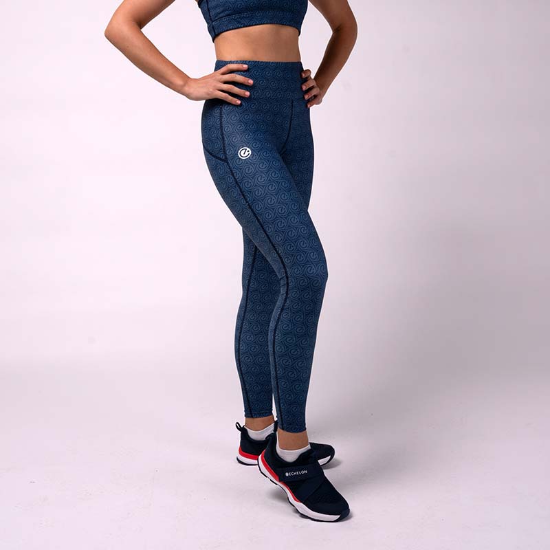 Luxe Leggings Navy - Limited Edition - Echelon Fit UK