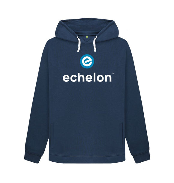Navy Blue Women's 100% Organic Cotton Hoodie