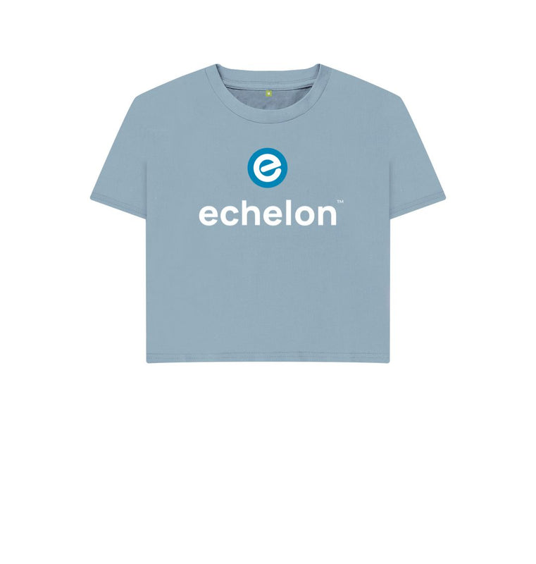 Women's 100% Organic Cotton Boxy T-Shirt - Echelon Fit UK