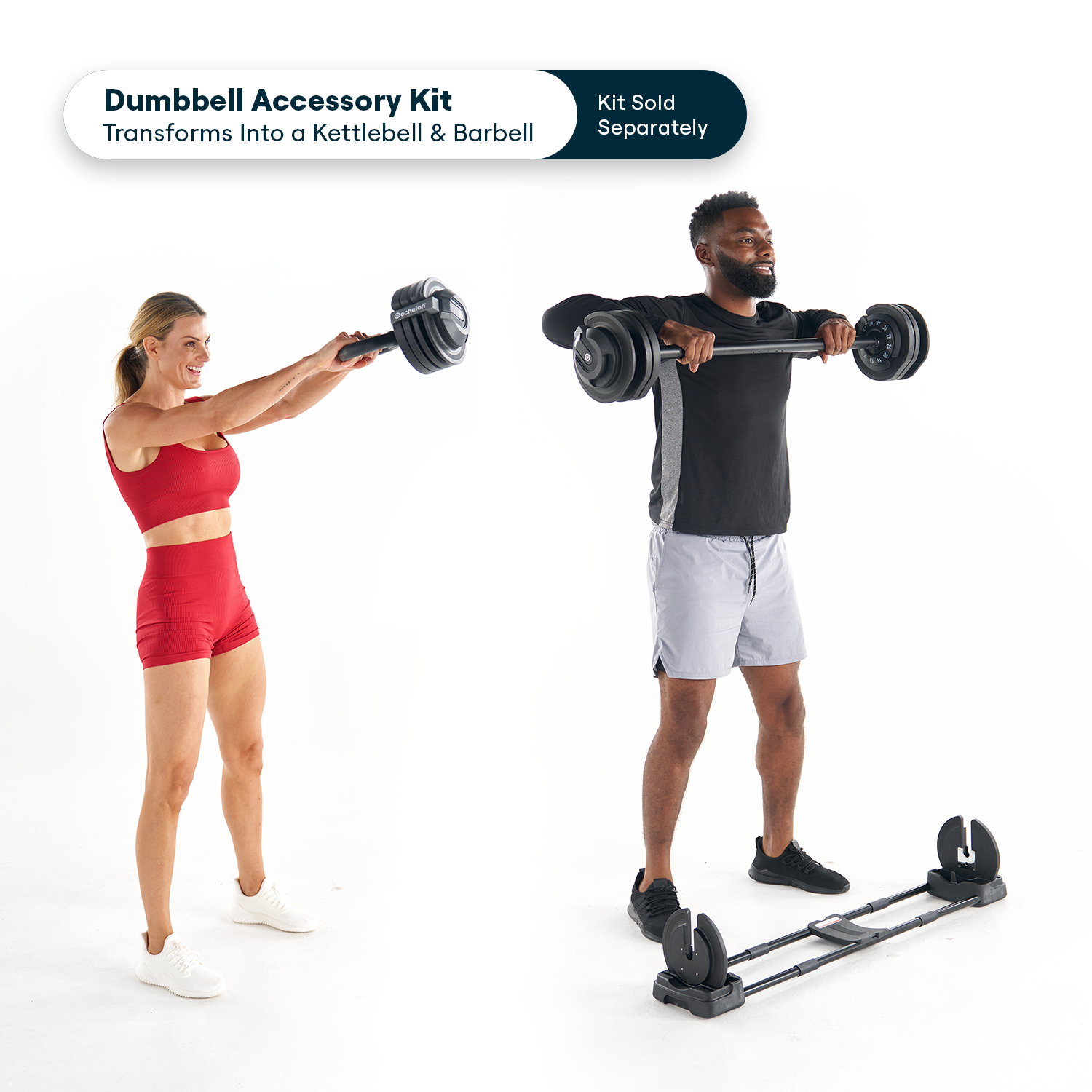 Echelon Strength Adjustable Dumbbell Accessory Kit