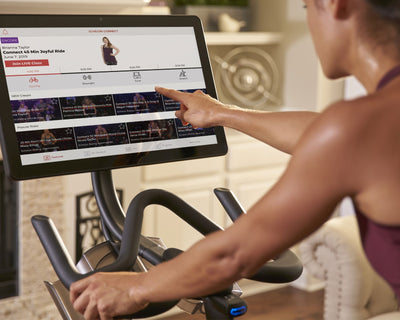 At Home Indoor Exercise Bike with On Demand Live Classes Echelon