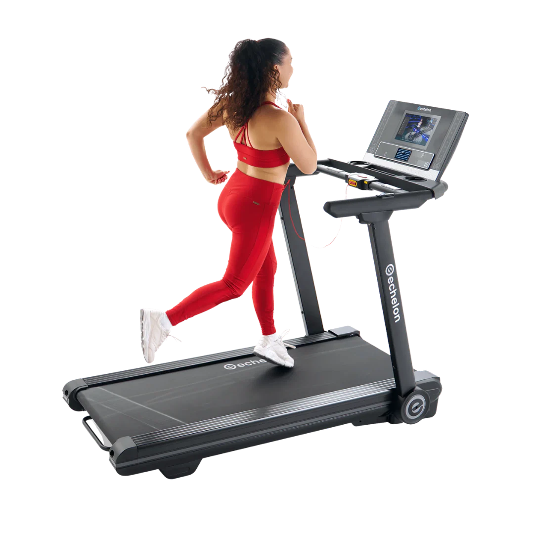 Stride 6s 10&quot screen Auto Fold Connected Treadmill