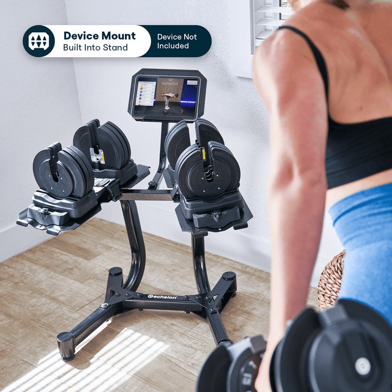 Echelon Stand - Strength Adjustable Dumbbell Stand - Echelon Fit UK
