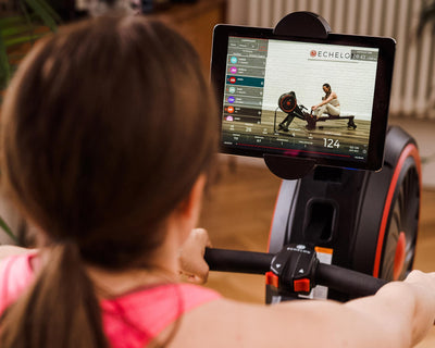 Echelon Rower fitness workout class