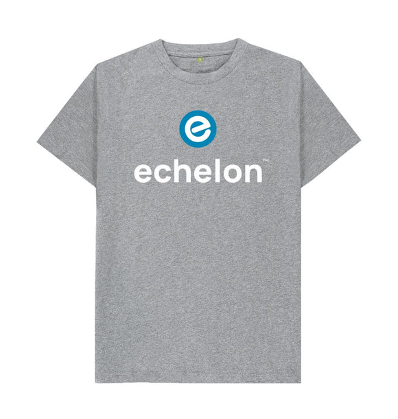 Men's 100% Organic Cotton Crew Neck T-Shirt - Echelon Fit UK