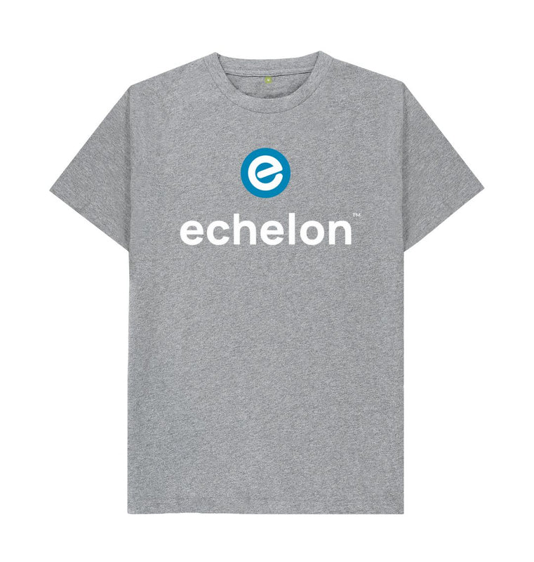 Men's 100% Organic Cotton Crew Neck T-Shirt - Echelon Fit UK