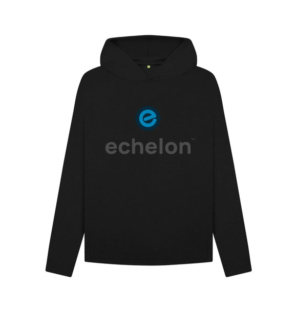 Black Echelon Logo Hoodie