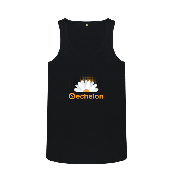 Women's 100% Organic Cotton Daisy Vest Top - Echelon Fit UK