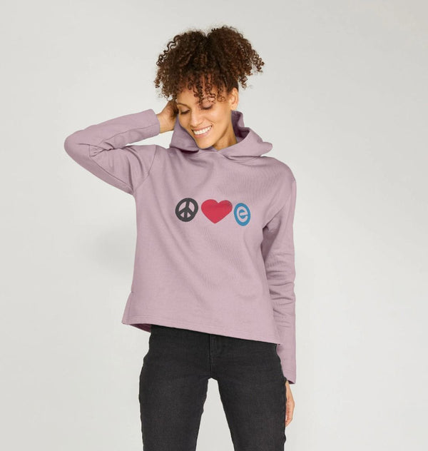 Women's Peace Love Hoodie - Echelon Fit UK
