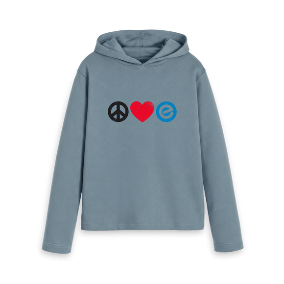 Women's Peace Love Hoodie - Echelon Fit UK