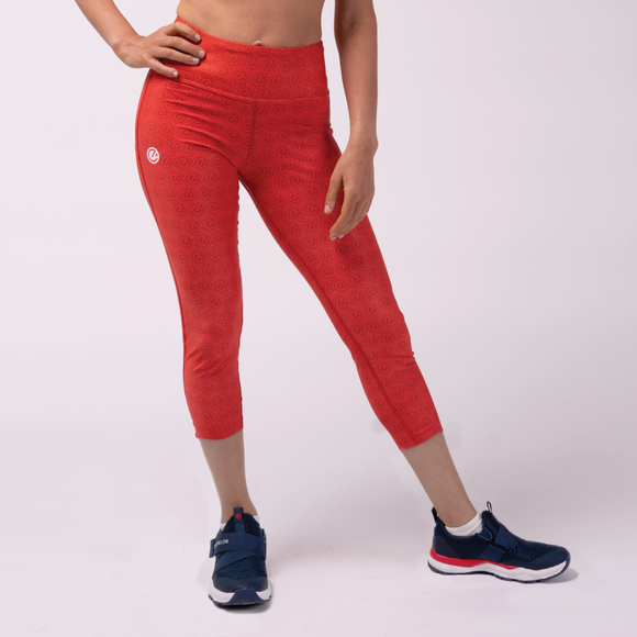 Luxe Capris Red - Limited Edition