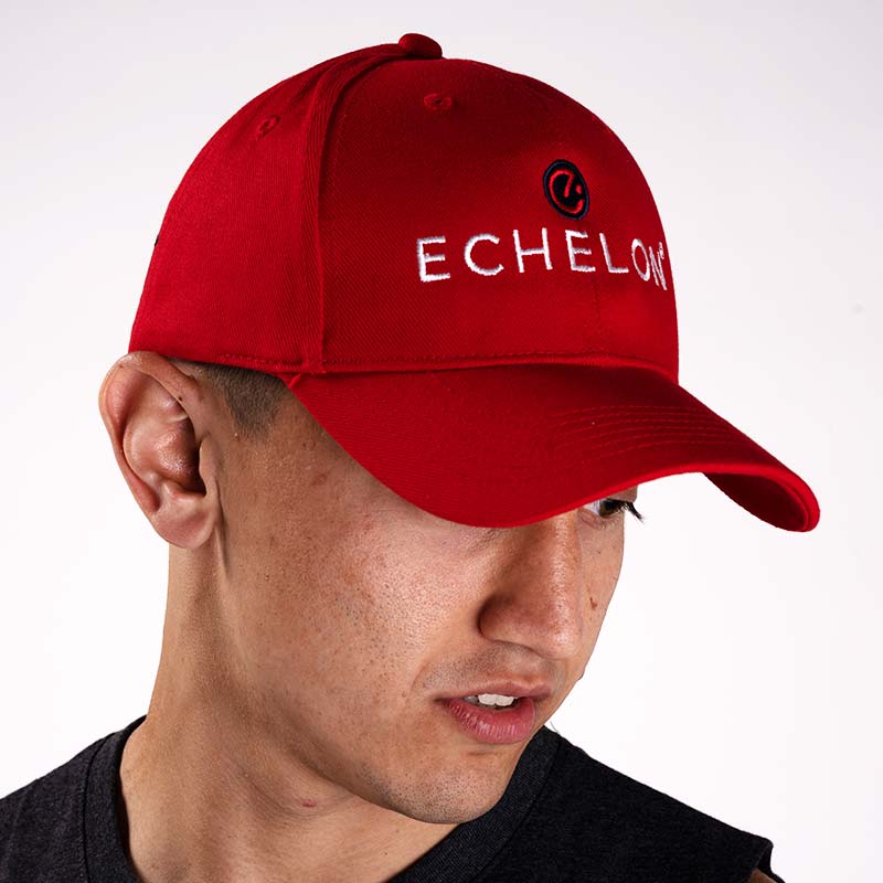 Echelon Unisex Lifestyle Cap Red - Echelon Fit UK