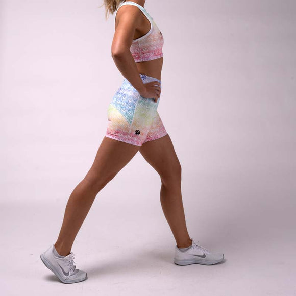 Luxe Shorts Rainbow- Limited Edition