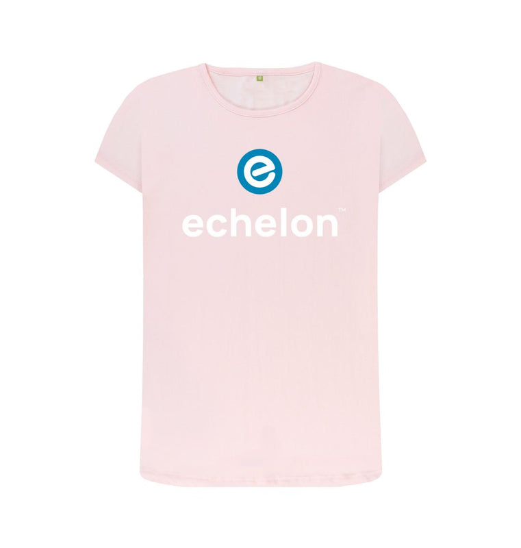 Pink Women's 100% Organic Cotton  Crew Neck T-Shirt