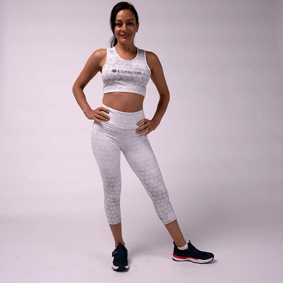 Luxe Capris Greyscale - Limited Edition - Echelon Fit UK