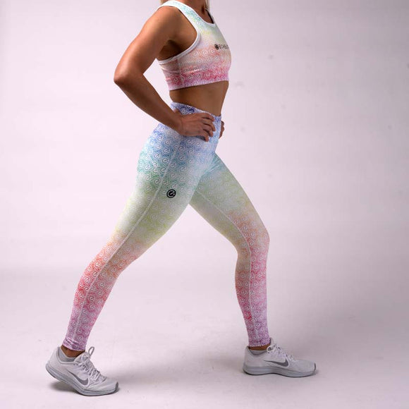 Luxe Leggings Rainbow - Limited Edition - Echelon Fit UK