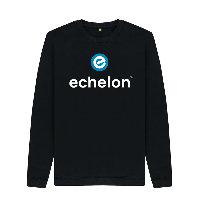 Men's 100% Organic Cotton Crewneck Jumper - Echelon Fit UK