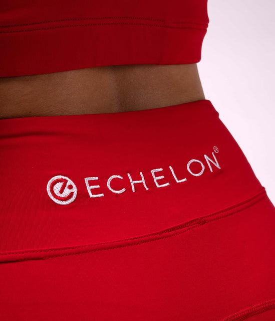 Move Capris - Red - Echelon Fit UK