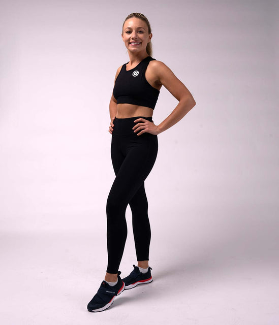 Move Crop - Black - Echelon Fit UK