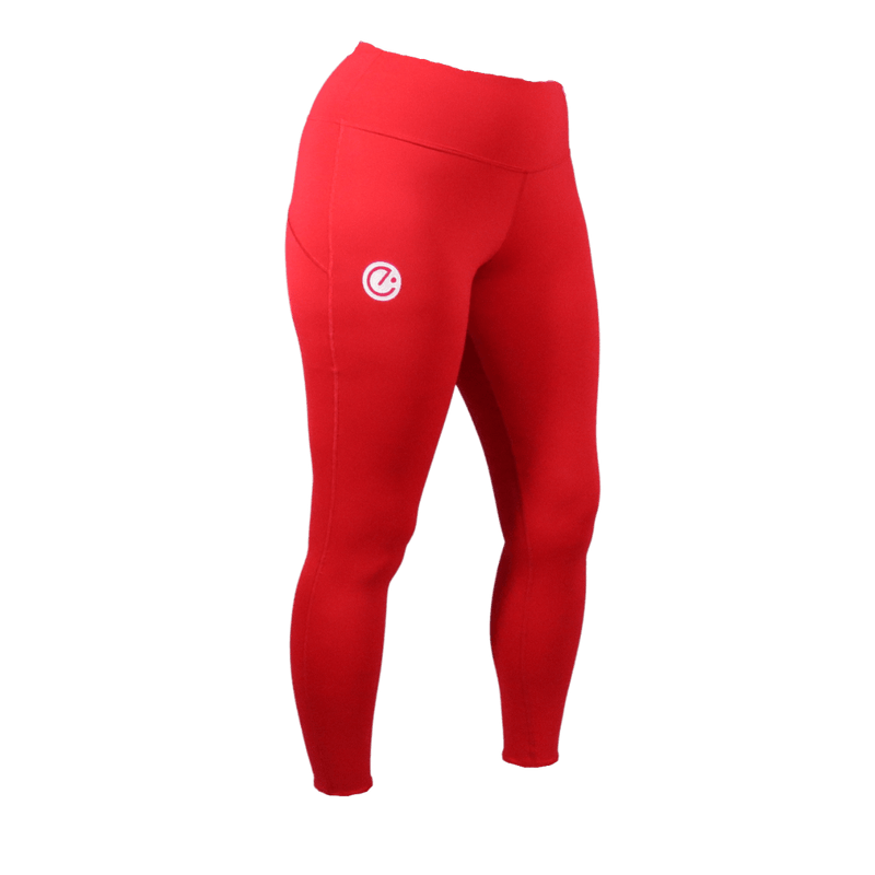Move Leggings - Red - Echelon Fit UK