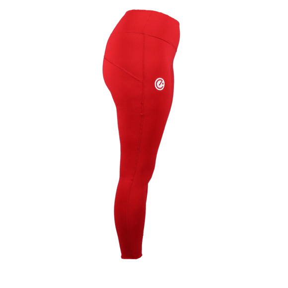 Move Leggings - Red - Echelon Fit UK