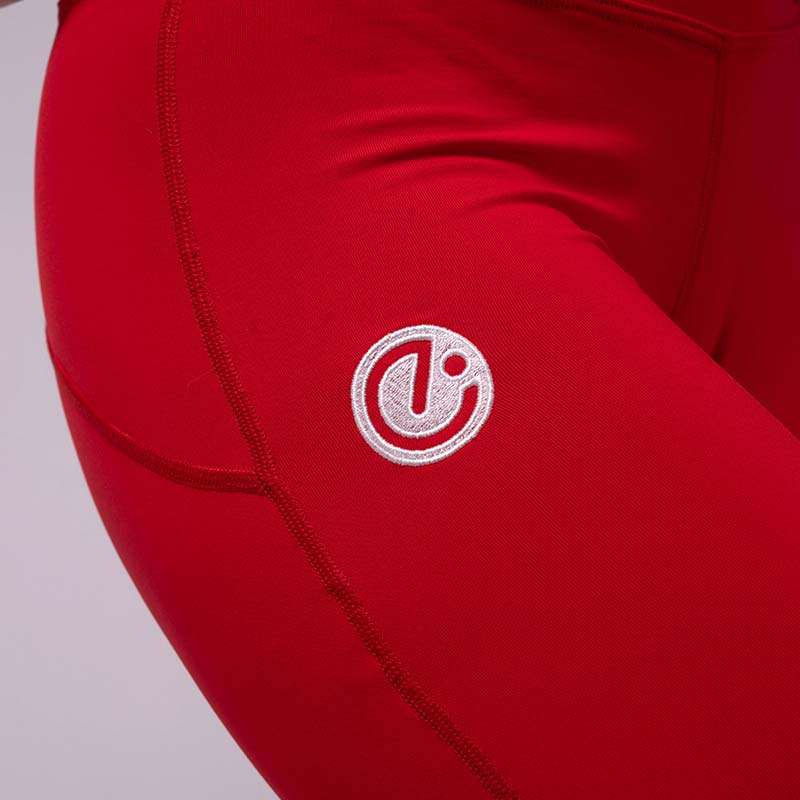 Move Leggings - Red - Echelon Fit UK