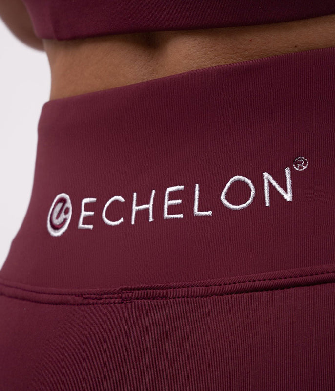Move Shorts - Maroon - Echelon Fit UK