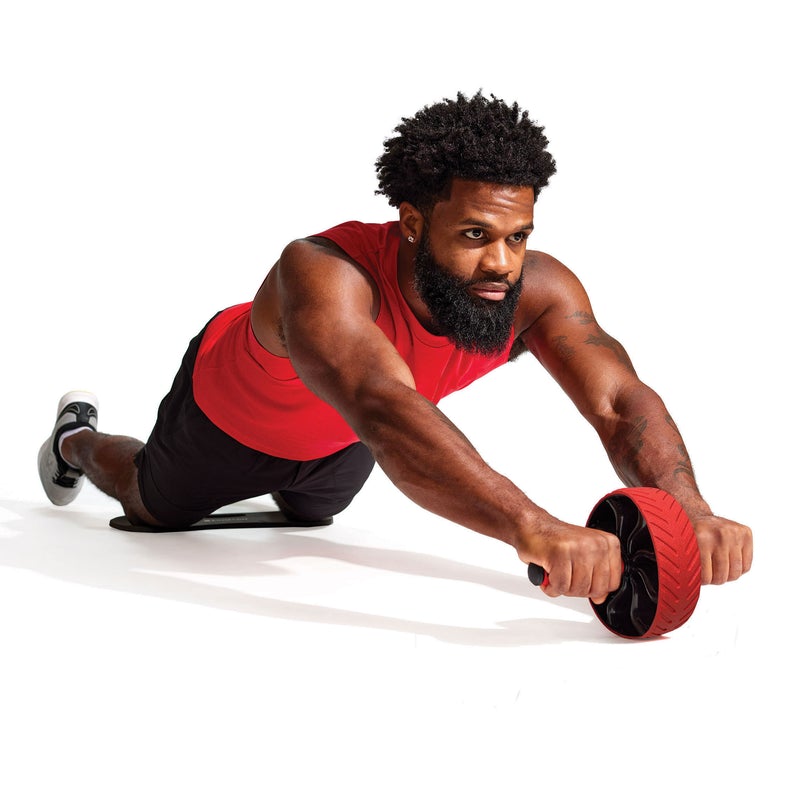 Ultra-Grip Ab Wheel & Knee Pad - Echelon Fit UK
