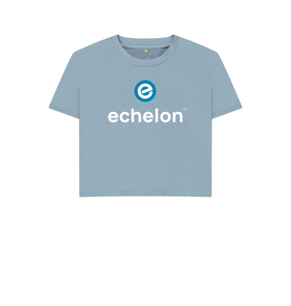 Women's 100% Organic Cotton Boxy T-Shirt - Echelon Fit UK
