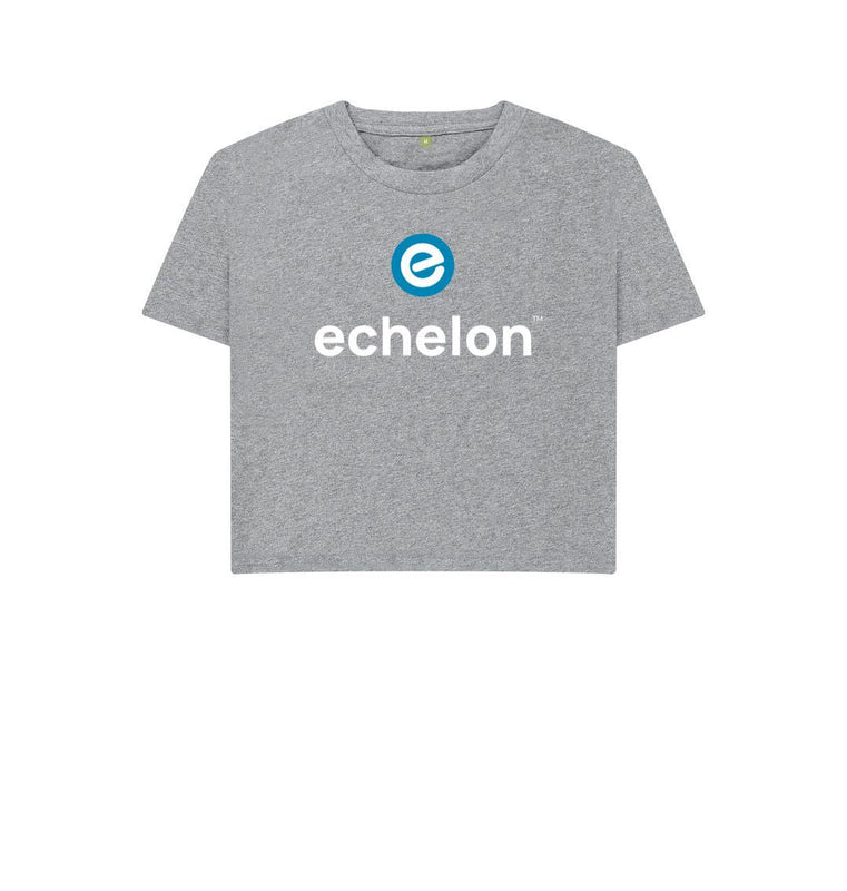 Women's 100% Organic Cotton Boxy T-Shirt - Echelon Fit UK