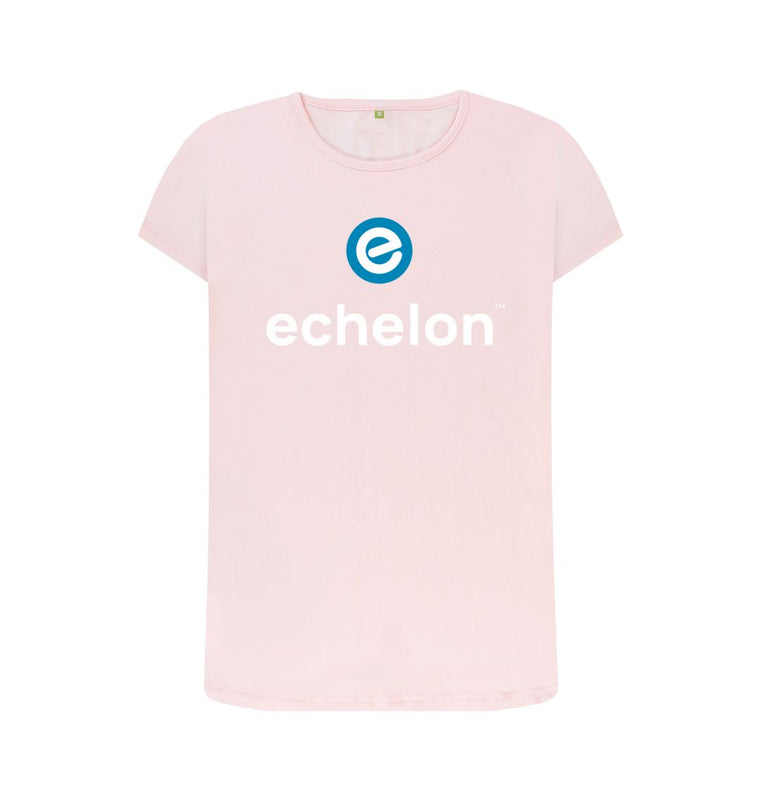 Women's 100% Organic Cotton Crew Neck T-Shirt - Echelon Fit UK